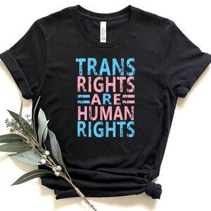 Trans Rights Are Human Rights Shirt – Celebrate Pride & Equality 🏳️‍⚧️🌈